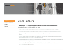 Tablet Screenshot of cranepartners.com